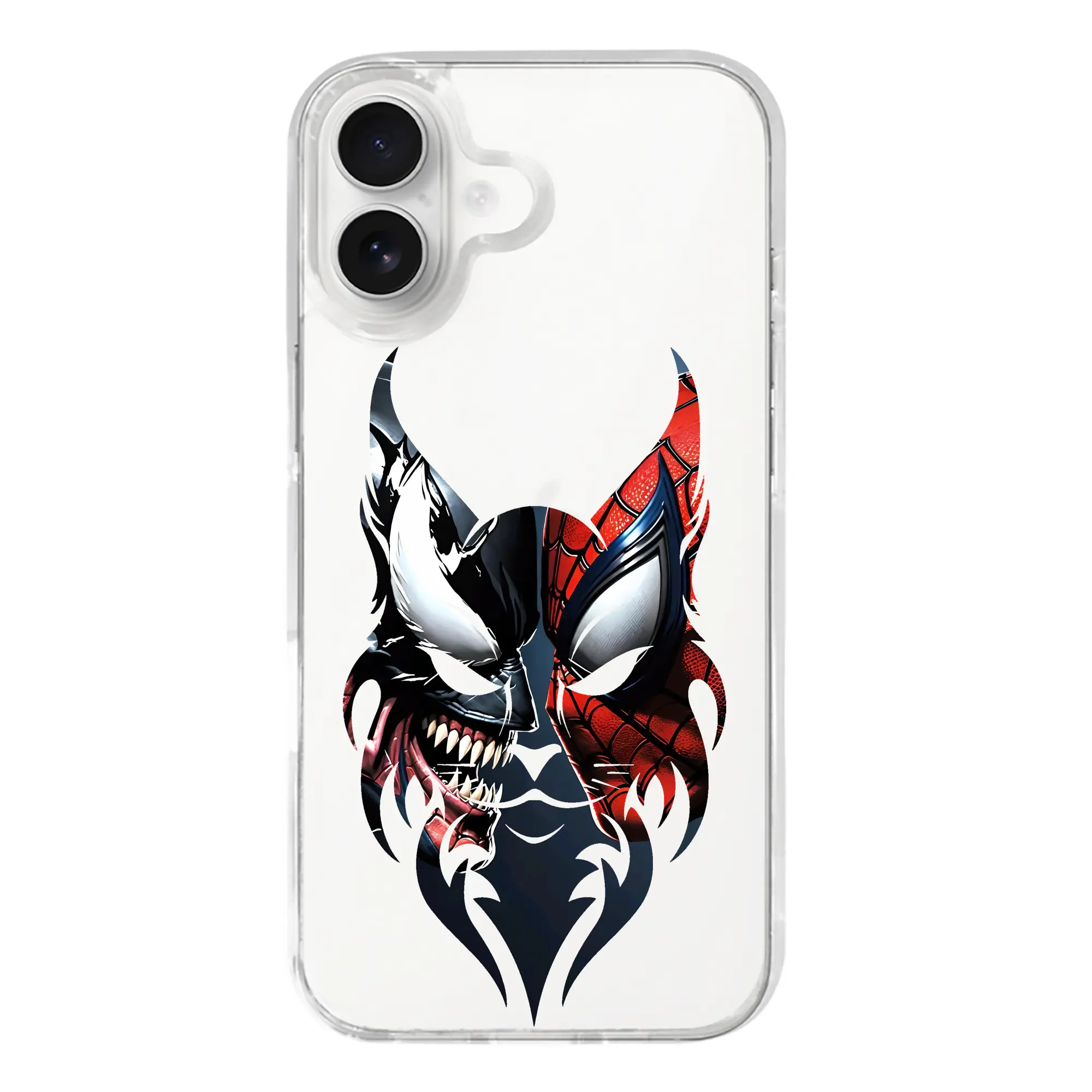 アベンジャーズ (Avenjāzu) グッズ スパイダーマン（Spider-Man） - iPhone 17シリーズ 透明スマホケース – 薄型・耐衝撃・精密フィット保護カバー